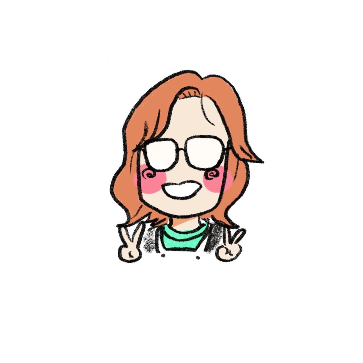 選べるタッチ！アイコン似顔絵描きます こちらの4種類のタッチから選べます イメージ3