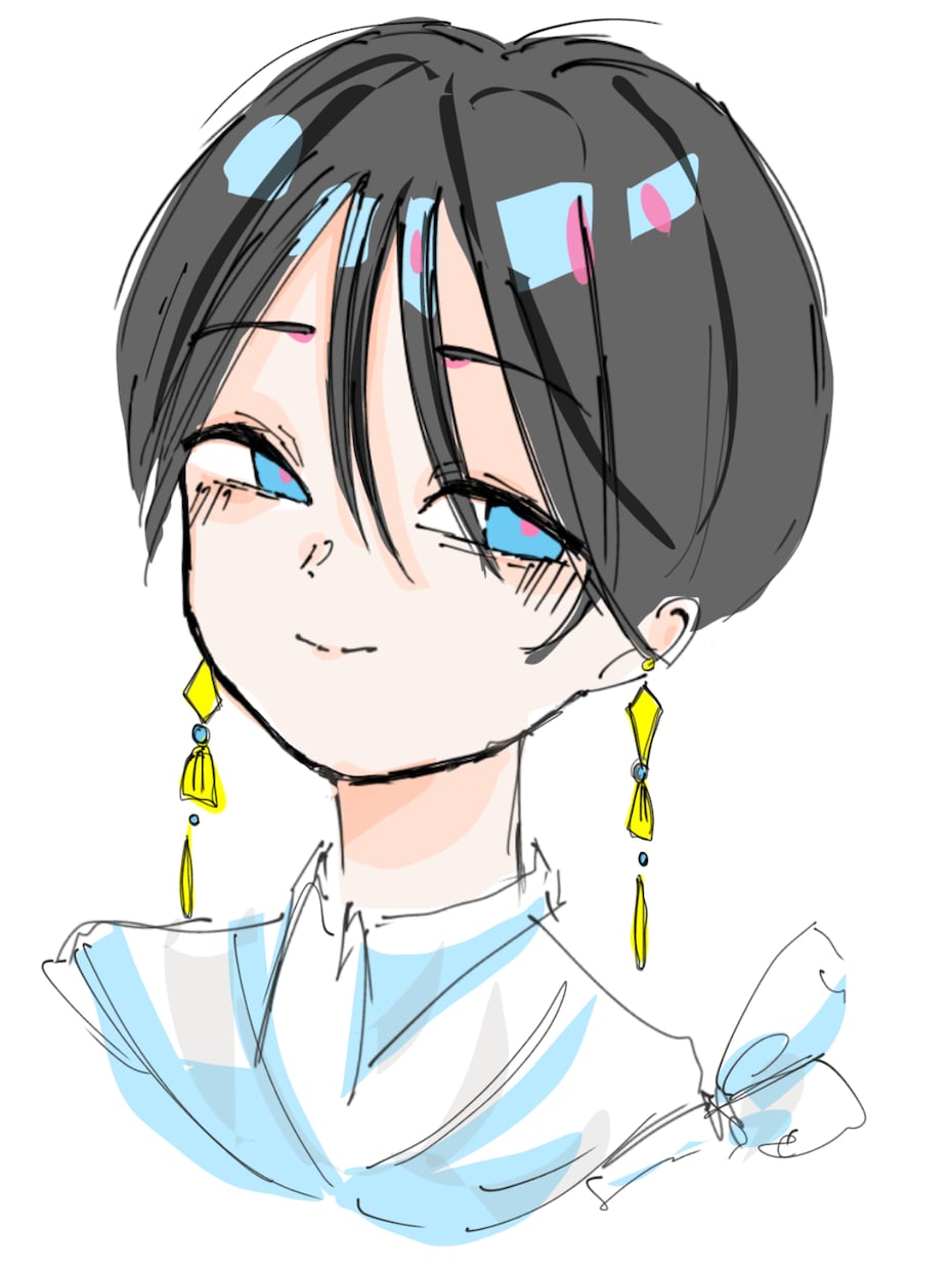 商用OK！最短3日！パッキリ可愛いアイコン描けます 男女どちらでも！かわいいイラストが得意です イメージ1