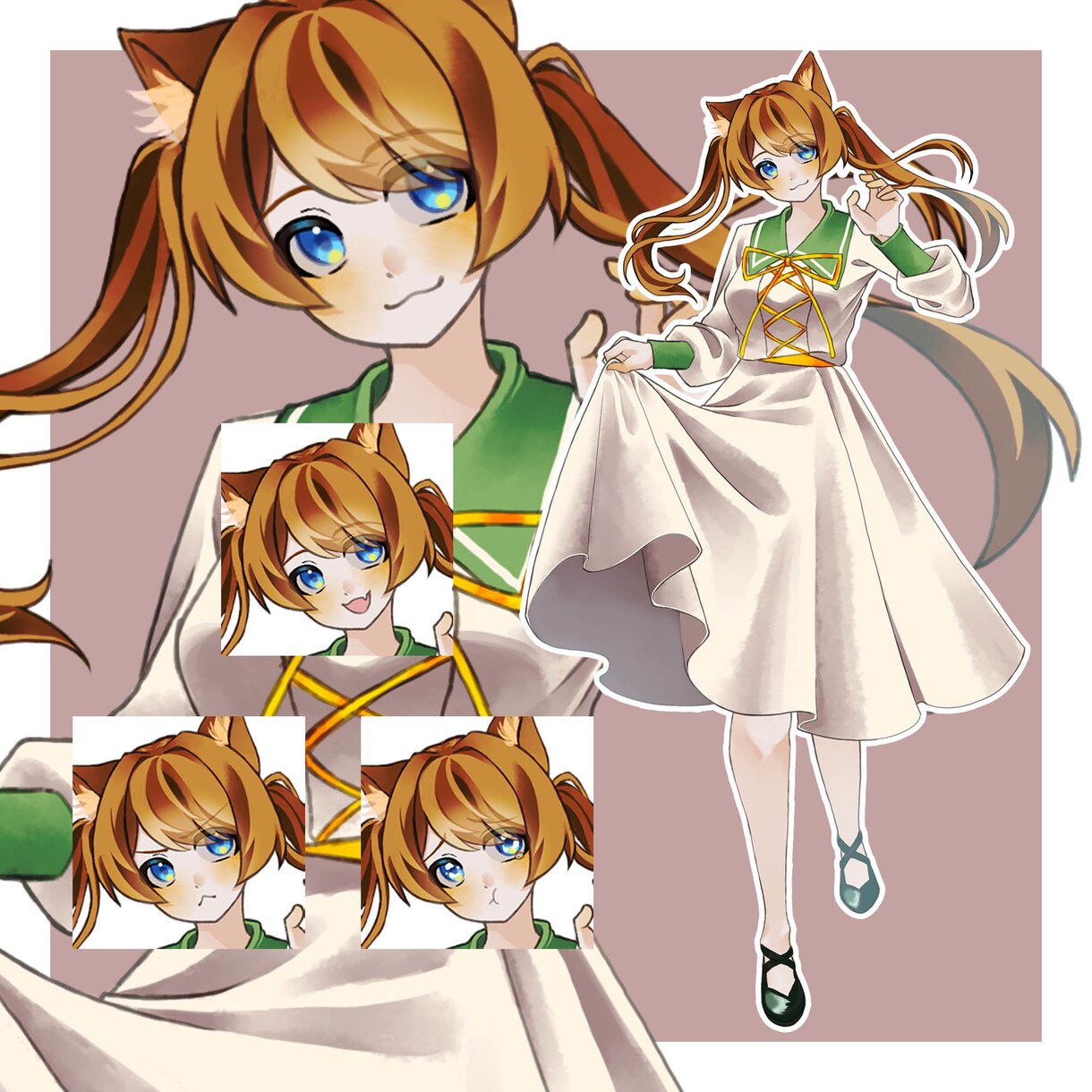 立ち絵制作します 最短2週間でTRPGやIRIAMに使用出来る立ち絵を描きます イメージ2