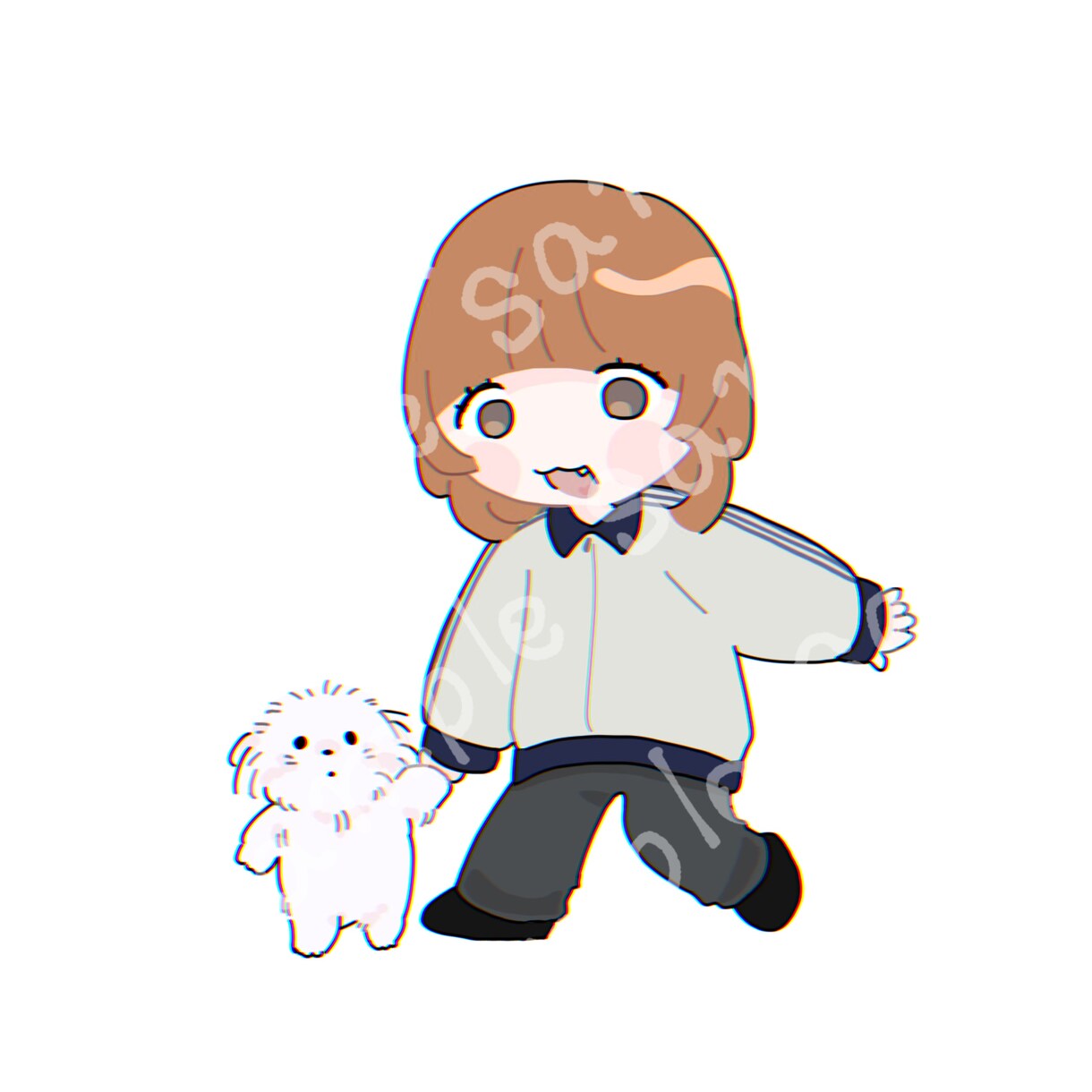 ゆるかわ&表情豊かなイラスト描きます グッズ作成やアイコンに！性格に合った表情豊かなイラストです♡ イメージ2