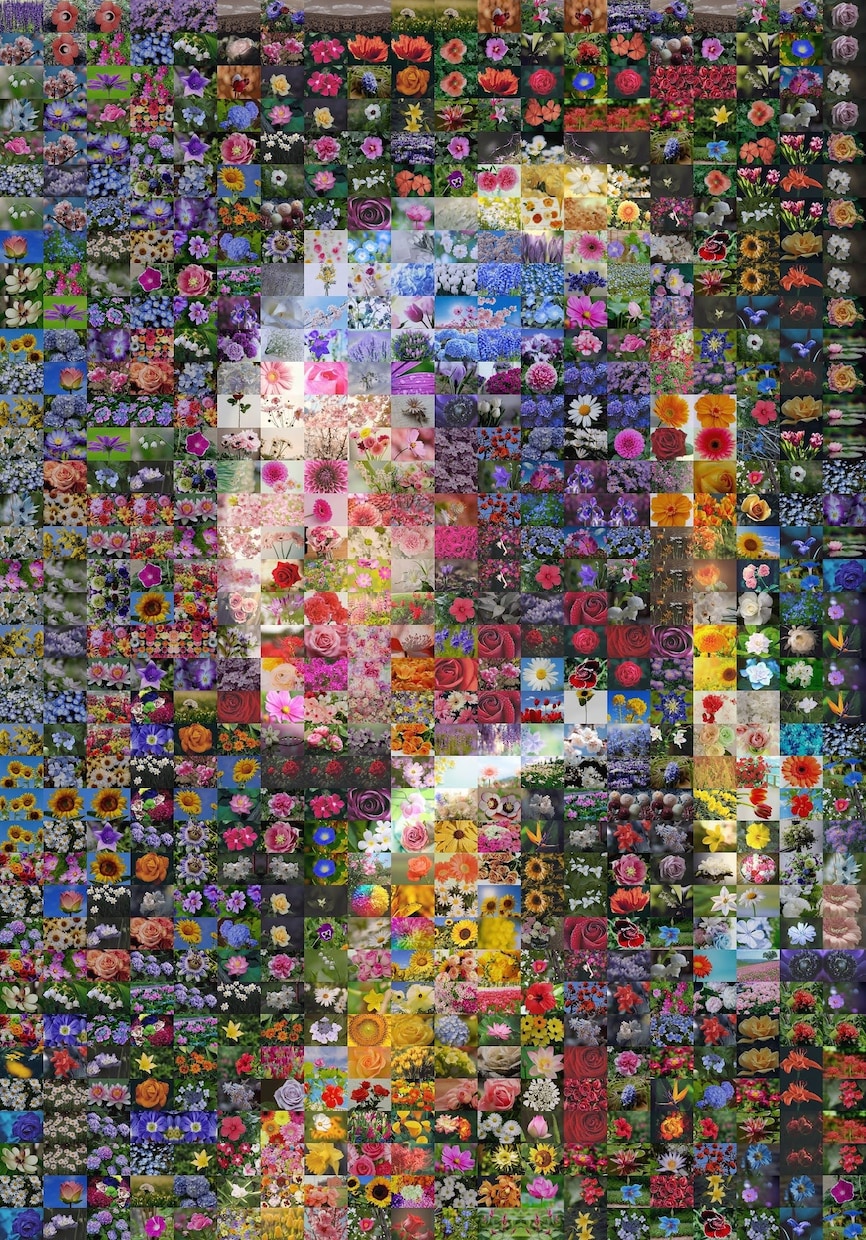 ワンランク上のモザイクアートを写真から作成します ウェルカムボード、記念品やTシャツ等のデザイン、プレゼントに イメージ6