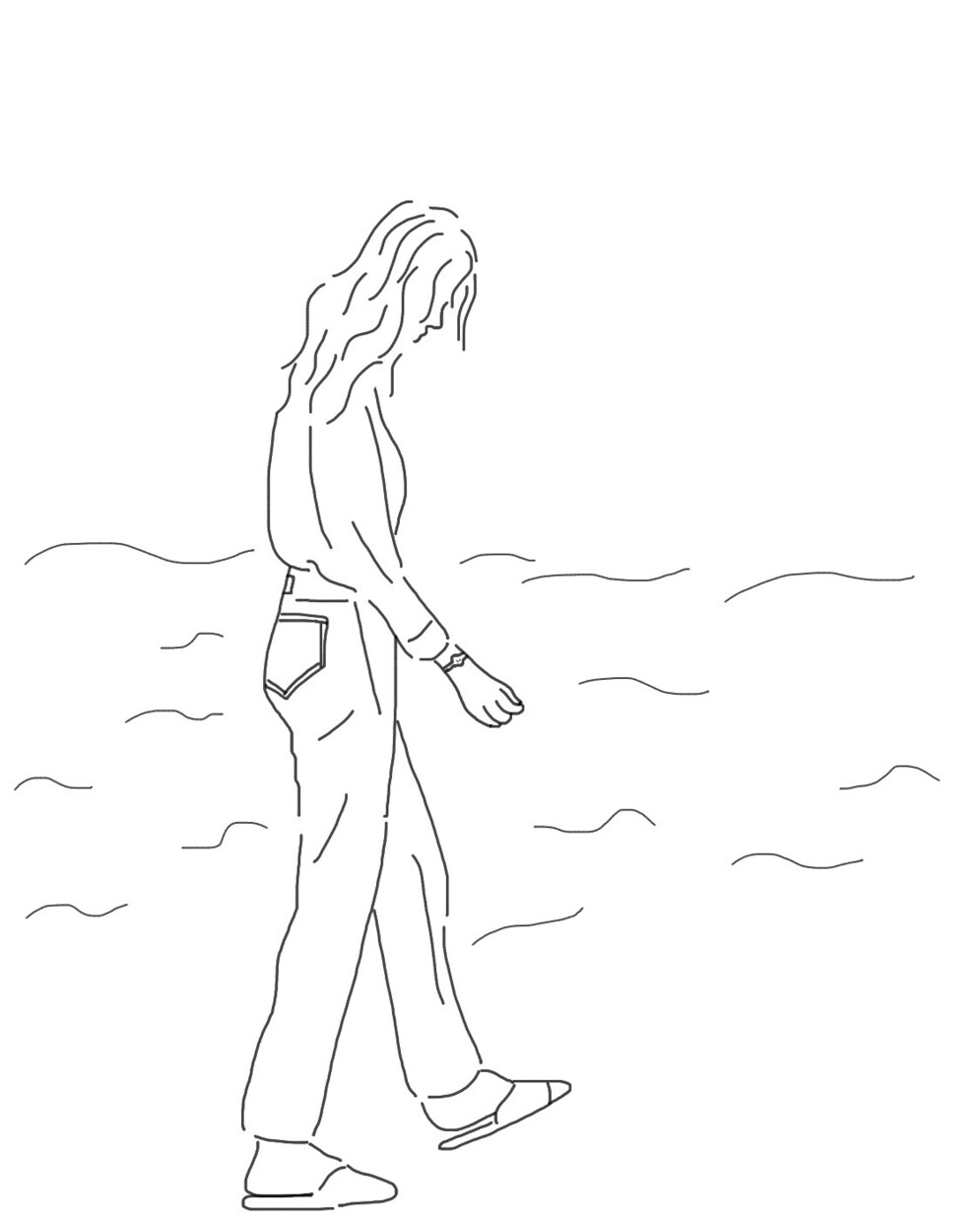 シンプルでオシャレな線画イラスト描きます SNSのアイコン等にいかがですか？ イメージ1