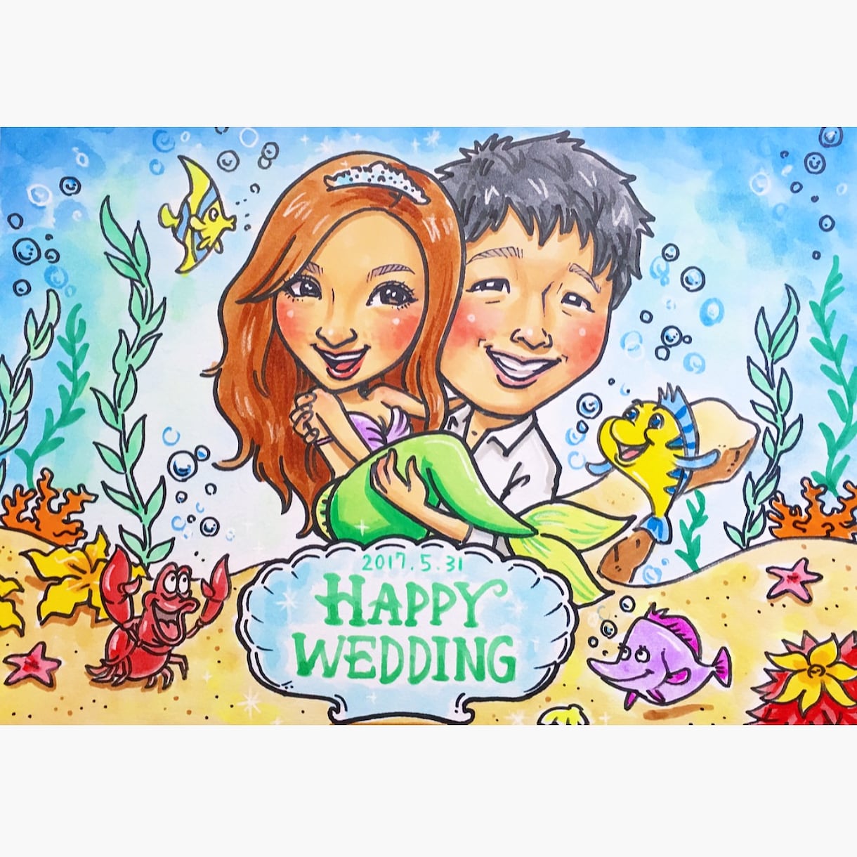 結婚式、結婚される友人のプレゼントにオススメします 結婚式で飾るウェルカムボードとしてご利用いただけます！ イメージ3