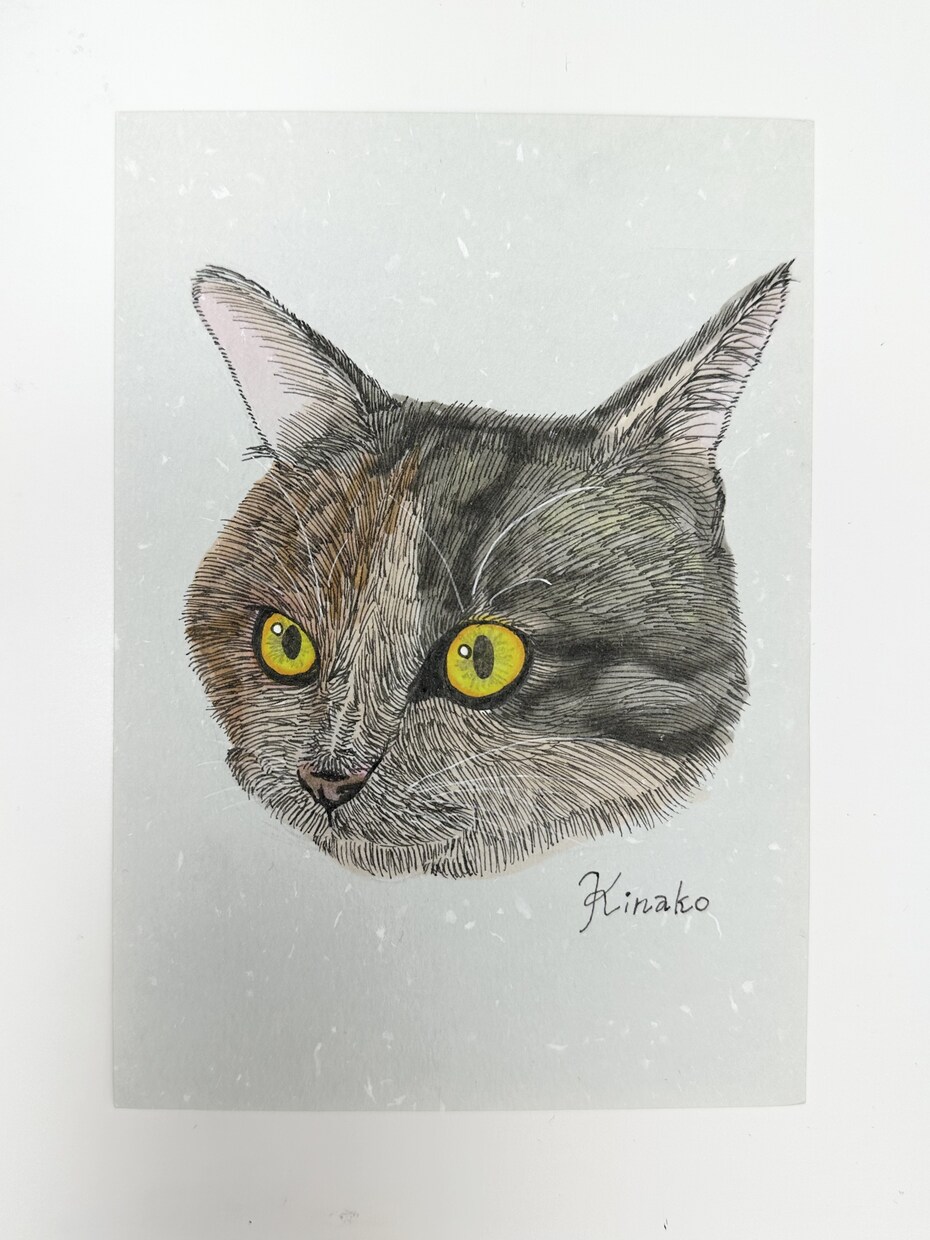 にゃんずわんずのおえかきをします みなさまの愛しい家族を線画でお家に飾りませんか♪ イメージ5