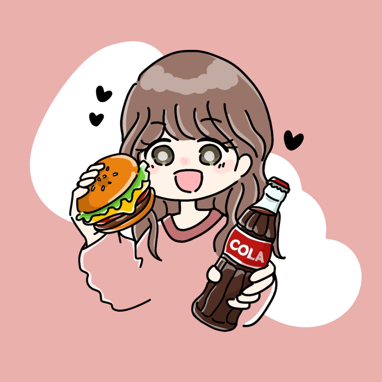 シンプルかわいい！ゆるかわアイコン作ります どんな用途にも！ゆるいアイコン・ヘッダー描きます！ イメージ5