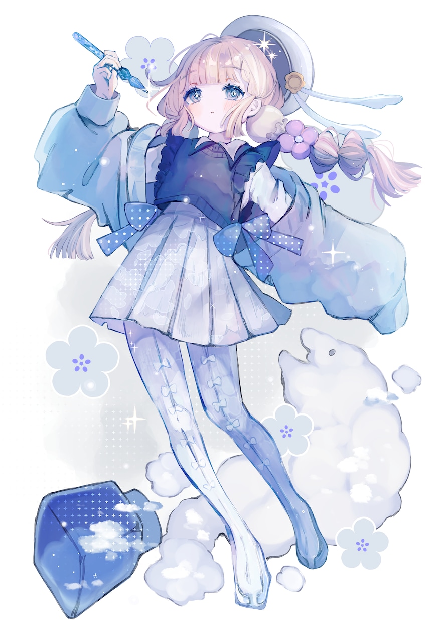 Vtuber様おすすめ！動くキービジュアル作ります 「このKV動いてる！」ゆらふわかわいいKVにしてみませんか？ イメージ2