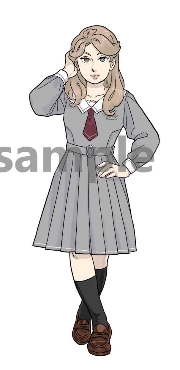 人物イラスト作成（フルカラー）承ります ポスター等の宣材・動画用・キャラ立ち絵・同人誌に使用可能 イメージ3