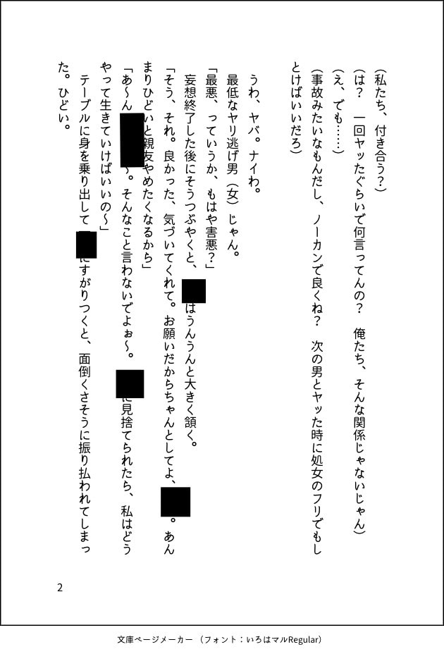 オーダーメイドの小説を書かせて頂きます 自分好みのこだわり小説が読みたい方向け イメージ8