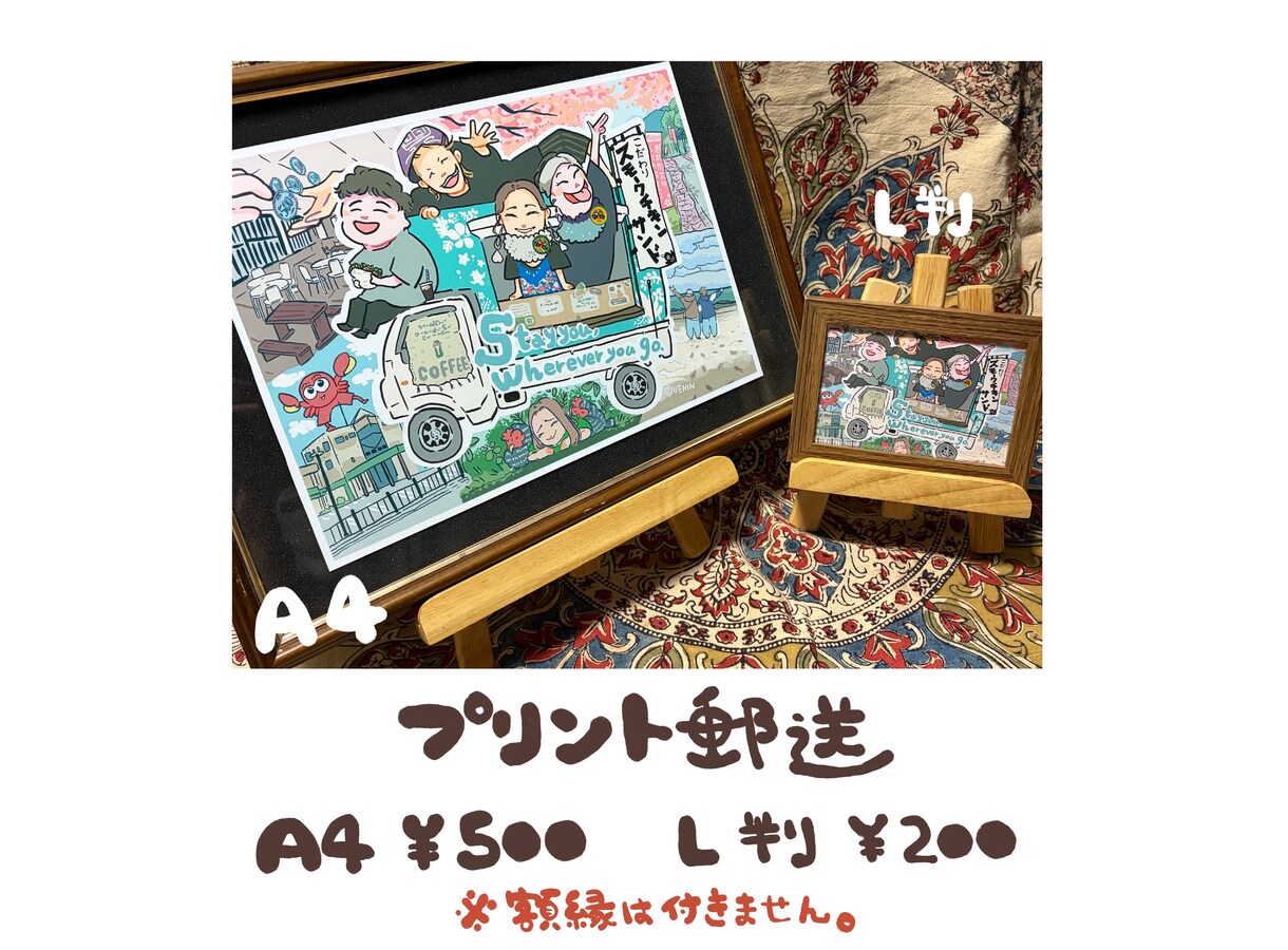 似顔絵やイラスト描きます ・似顔絵・イラスト・グッズ・アイコン・看板・アニメgifなど イメージ5