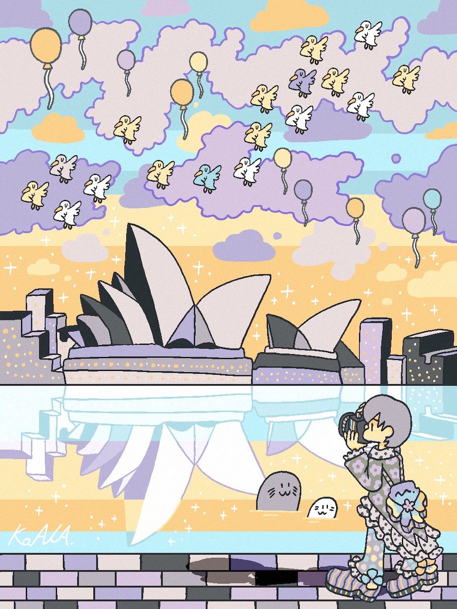 世界旅行や国内旅行のイラストを描けます 様々な世界の旅行文化にイラストを通じて触れてみませんか？ イメージ1