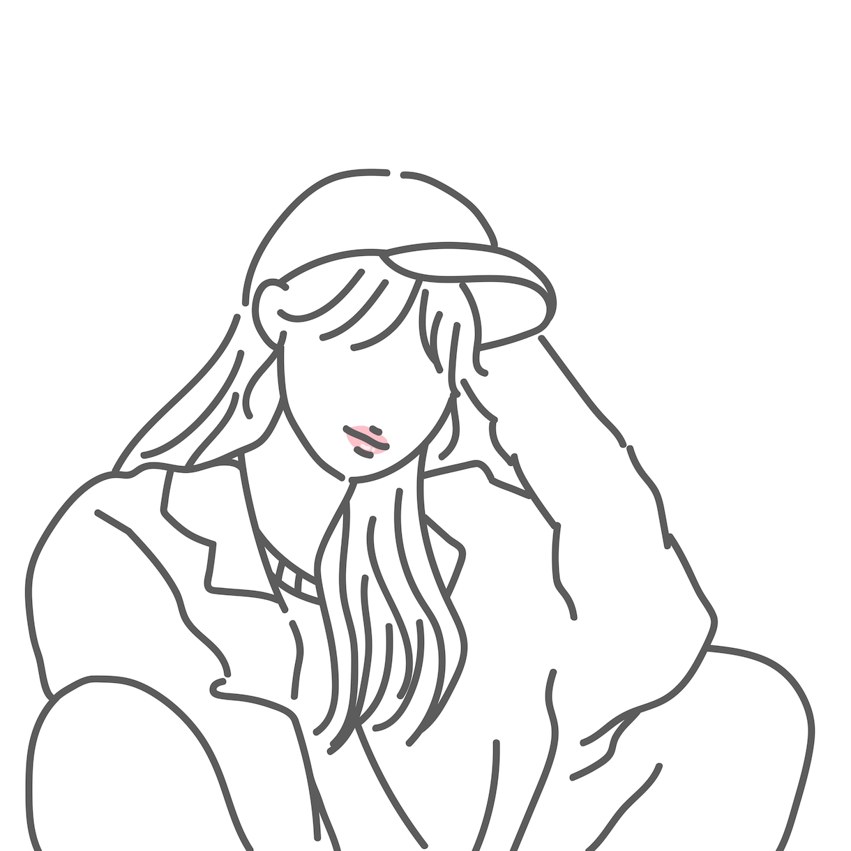 シンプルでおしゃれな似顔絵イラスト描きます アイコン、webサイト、パンフレット、名刺、ロゴなどの素材に イメージ2