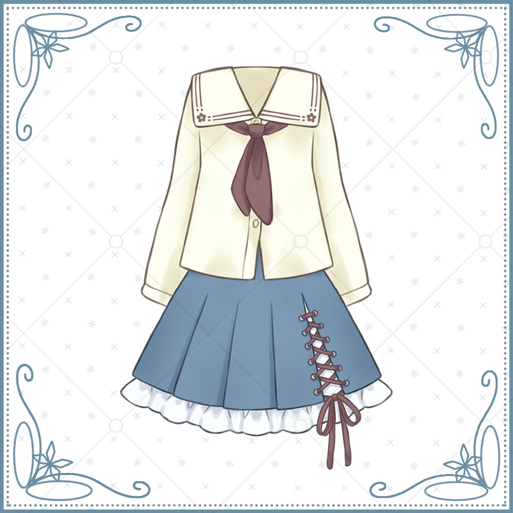 お洋服のイラスト制作します お洋服や小物のデフォルメイラストを制作いたします! イメージ1