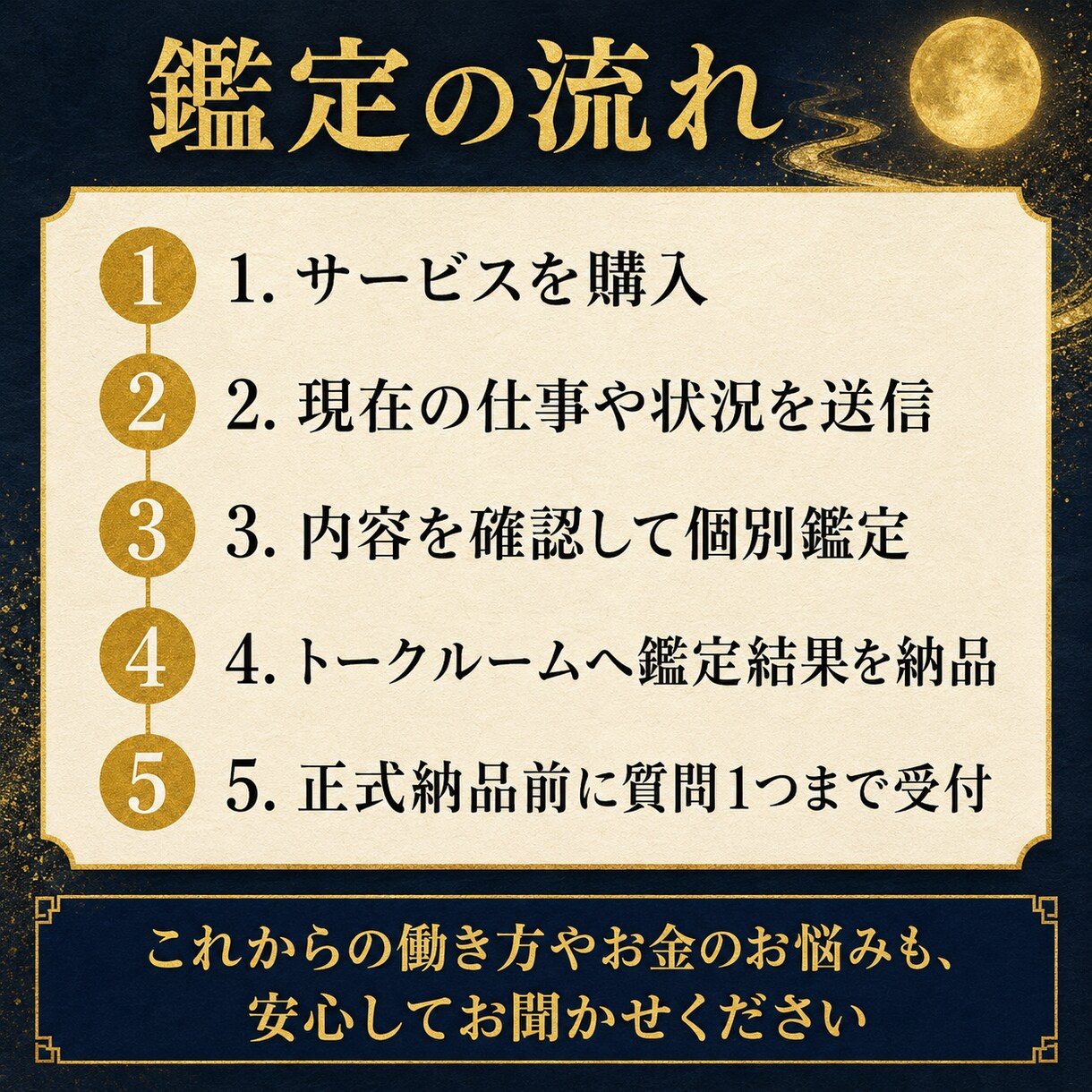金運と仕事運の流れを霊視します 停滞の原因と、今後意識したい行動を丁寧に読み解く鑑定 イメージ7
