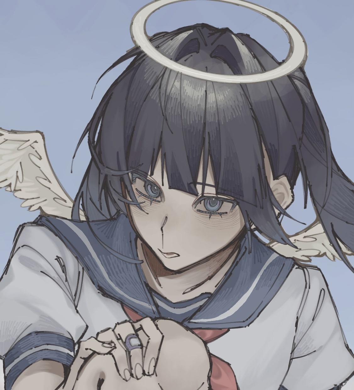 淡くてかっこいい、可愛いイラストお描きします 歌ってみたやサムネイル、アイコン、イラストをお描きします イメージ1