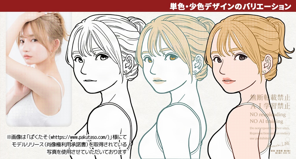 リアルで洗練された大人の似顔絵を作成します プロのイラストレーターによるポップテイストを押さえた似顔絵 イメージ3