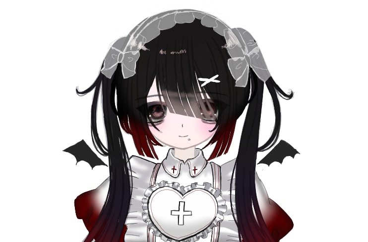 Vtuberの立ち絵を制作します 繊細な色彩とデッサン力で美しい立ち絵を描きます イメージ1