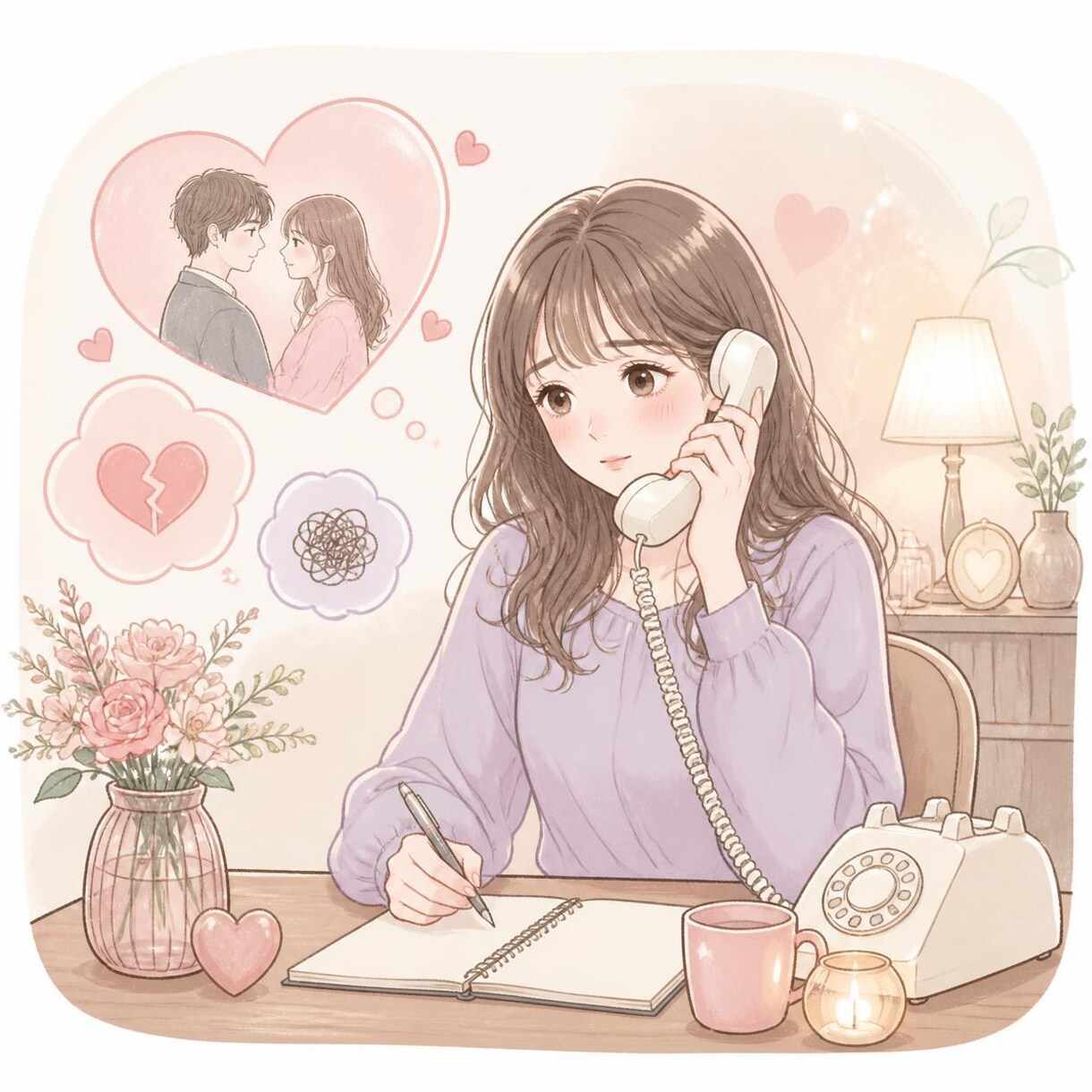 恋愛不器用さんの片思いのお悩みを深ーくお聞きします ♡恋愛が苦手でも大丈夫♡焦らずあなたと一緒に恋を進めましょう イメージ7