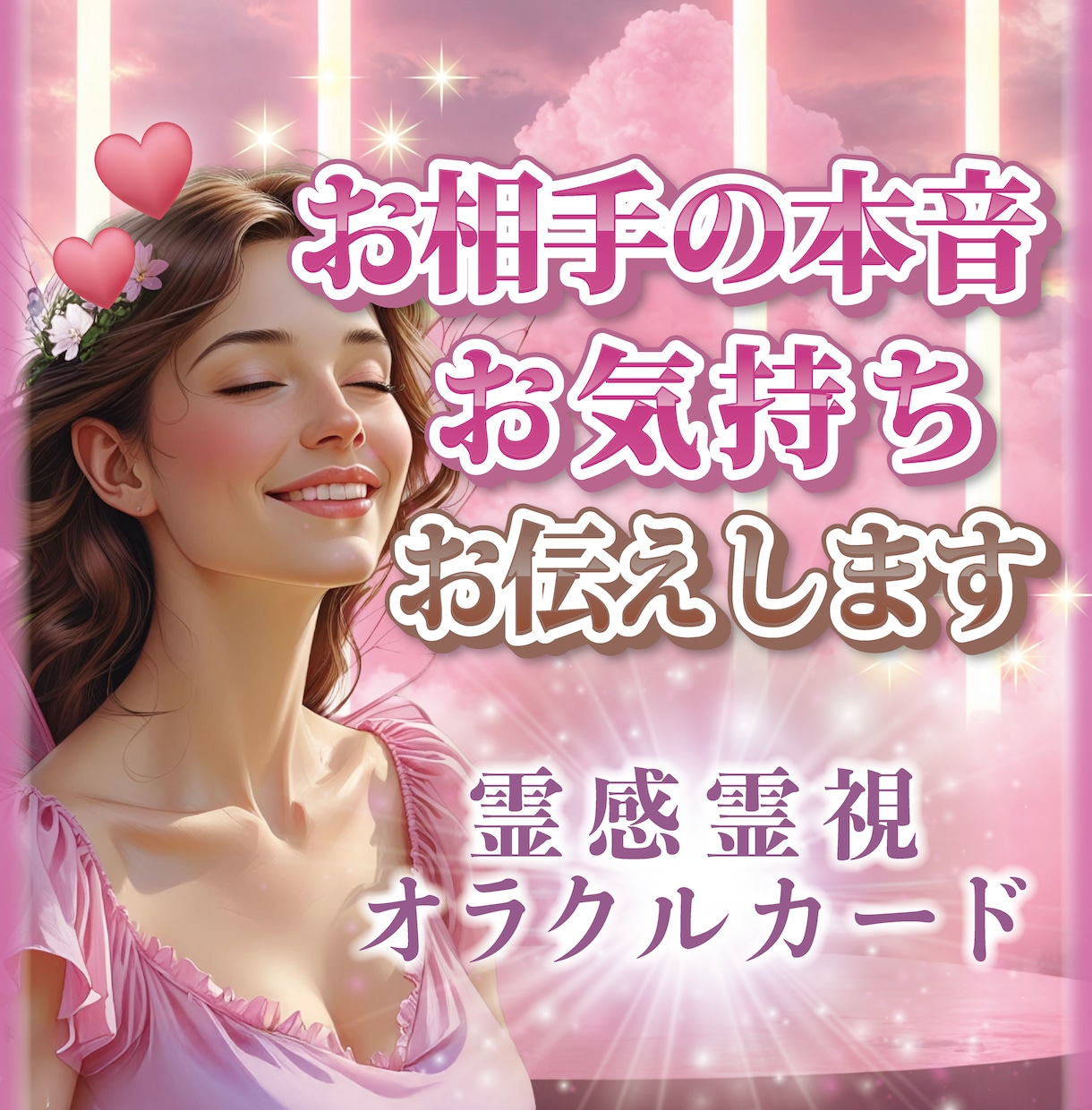 霊感❤️霊視タロット視えたままお伝えします ✨上げ下げなし✨愛と癒しを貴方へ イメージ1