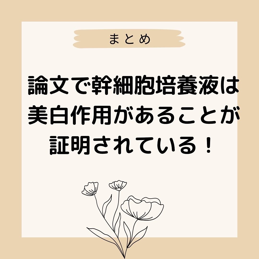 幹細胞コスメについて学術的に説明します 幹細胞の研究者による学術的視点 イメージ2
