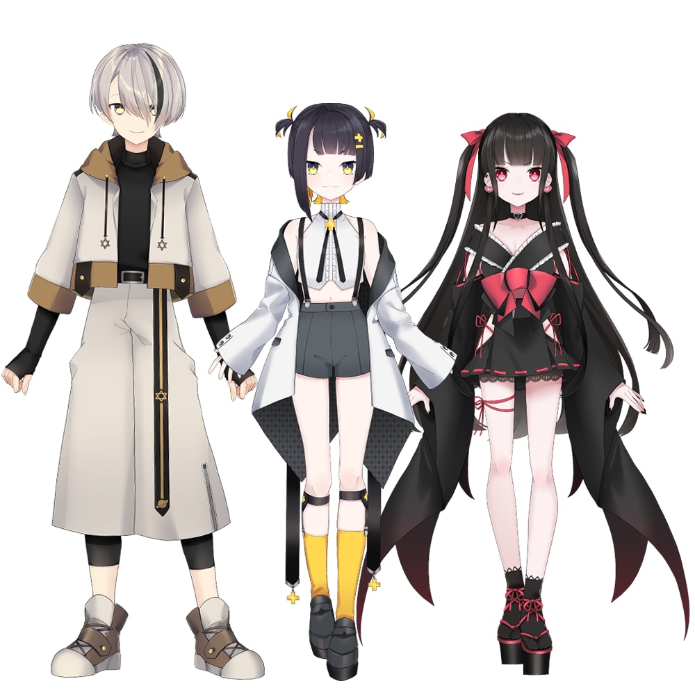 Live2D用イラスト制作いたします あなただけのオリジナルキャラ制作、最短1週間で納品可能です イメージ2