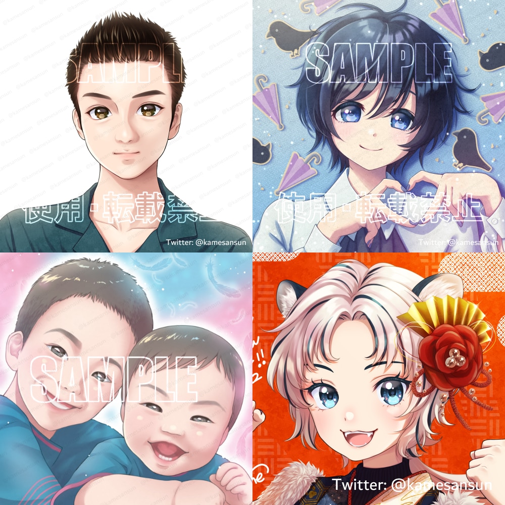 あなただけのSNS用アイコン・イラスト描きます ご要望を入念に伺い、質の高いイラストをご提供致します！ イメージ5