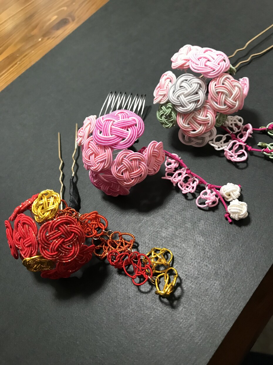 セレモニーの為の和洋アクセサリー作ります お好みのサイズとカラーデザインをリクエストしてください イメージ5