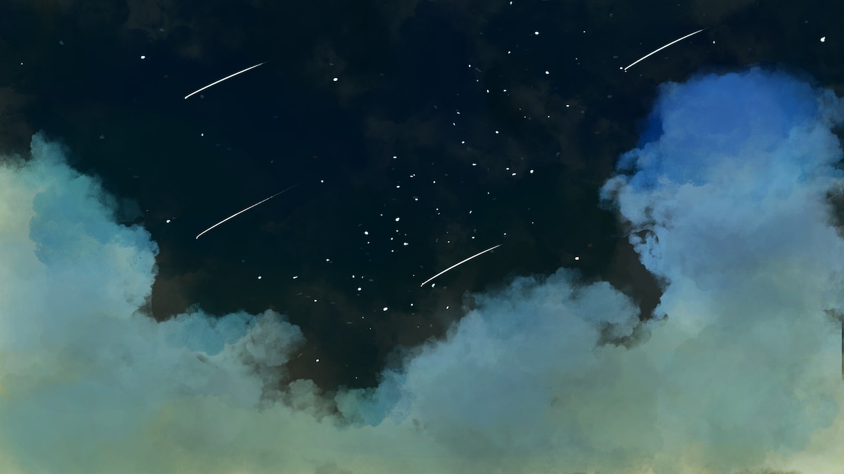 綺麗な空と雲描きます 背景は背景でも空と雲だけのイラスト依頼です イメージ4