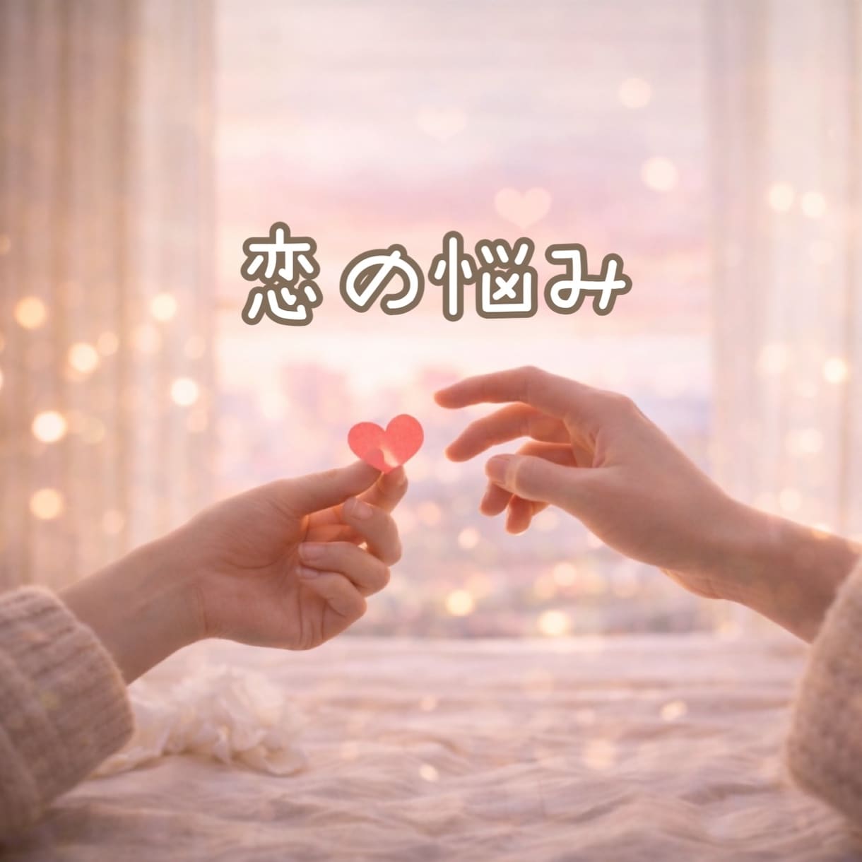 恋愛や失恋・片思いの気持ちを優しく受け止めます 誰にも言えない悩みや不安や迷いを落ち着いて話せる場所☘️ イメージ1