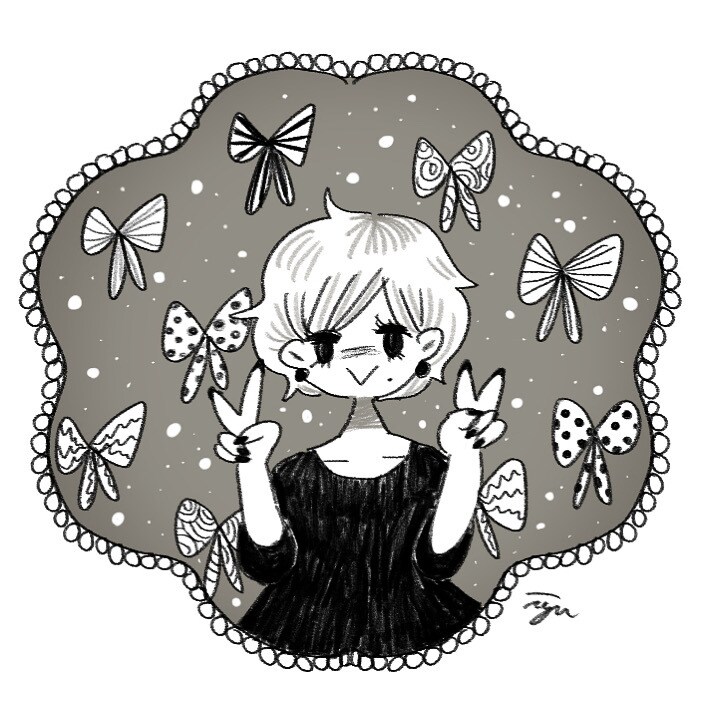 あなただけのイラスト描きます モノクロ、カラーどちらでもイラスト描きます( ¨̮ ) イメージ3