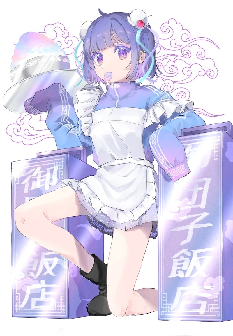 試験運用/背景有オリジナルイラスト描きます 個人VTuber様からの依頼多数有！背景有シチュお任せok! イメージ8