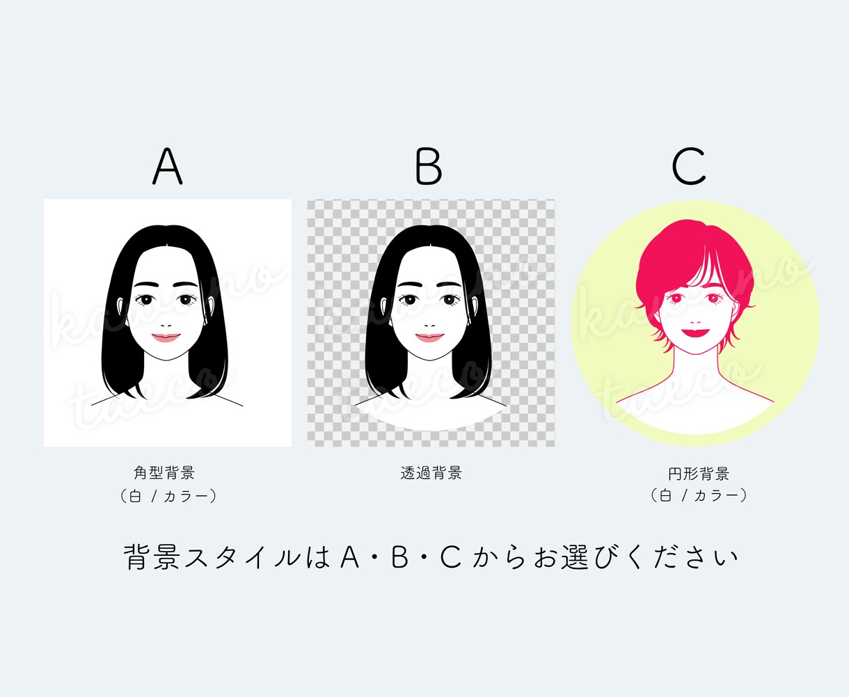 おしゃれなモノトーンアイコンお作りいたします 商用可★配色で個性を出しても☆シンプルおしゃれなアイコンです イメージ8