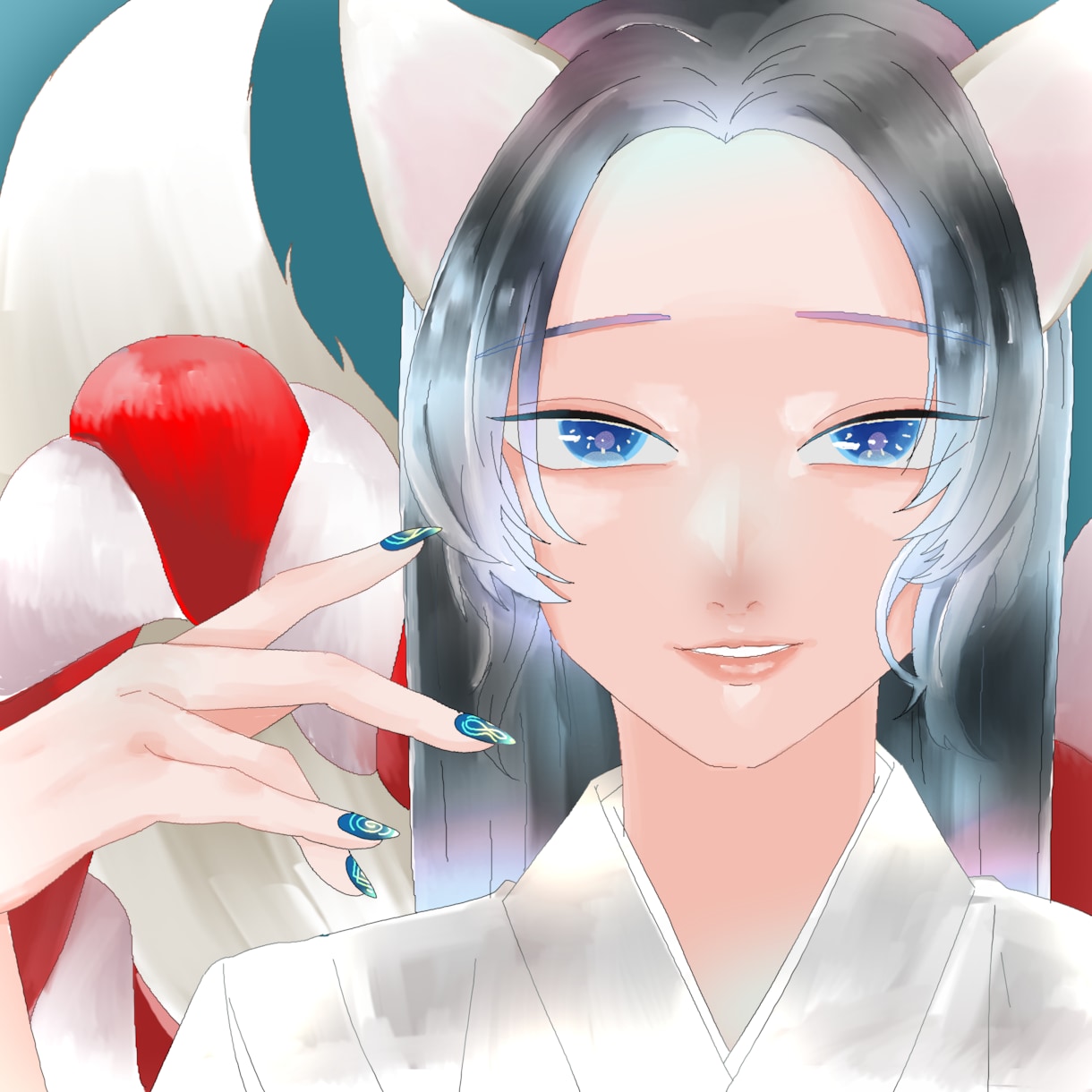 歌ってみた・動画サムネ向け一枚絵描きます あなたのオリキャラやVモデルの魅力を存分に引き出した絵を！ イメージ4