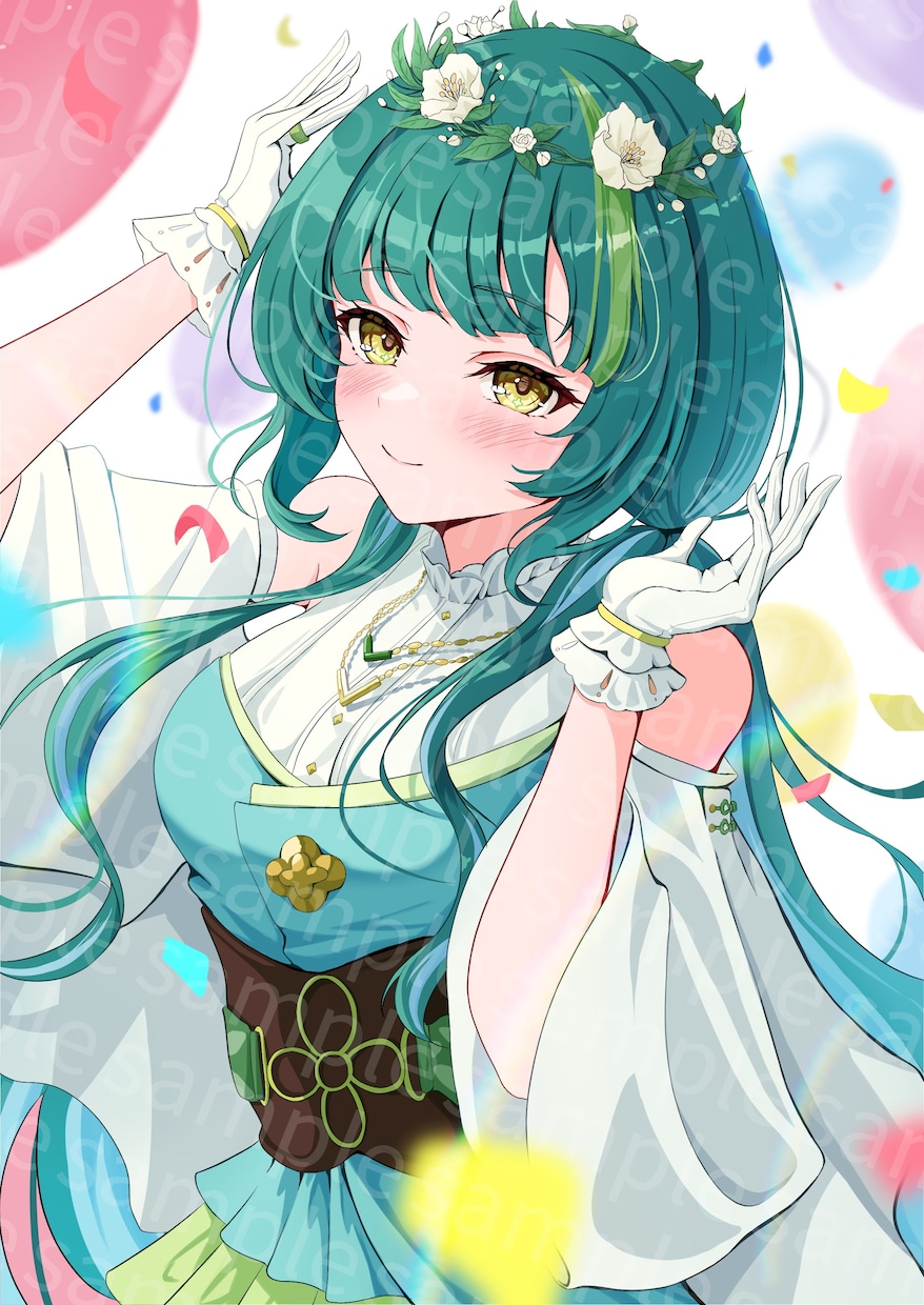 かわいい女の子のイラスト承ります アイコン、動画サムネ、キービジュなどお描きします。 イメージ1