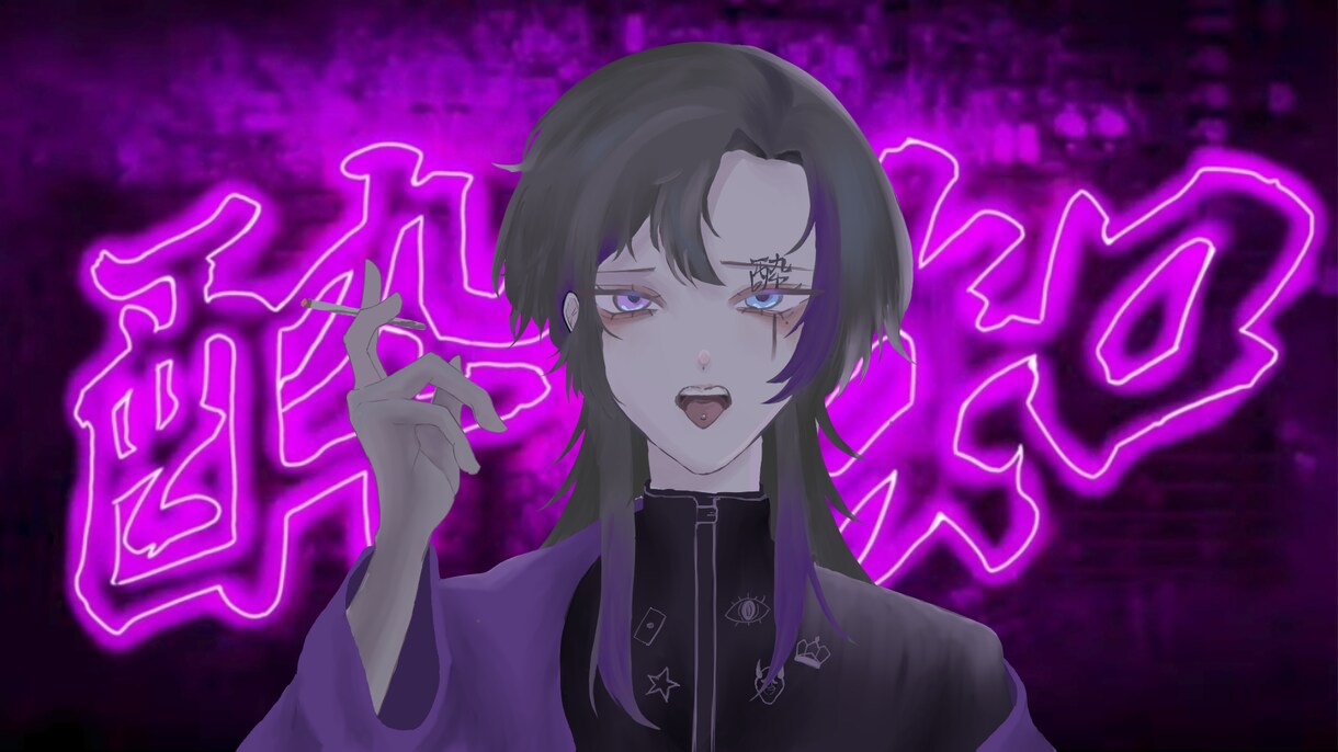 歌ってみたのイラストを制作します YouTube歌みた投稿にぴったり! イメージ2