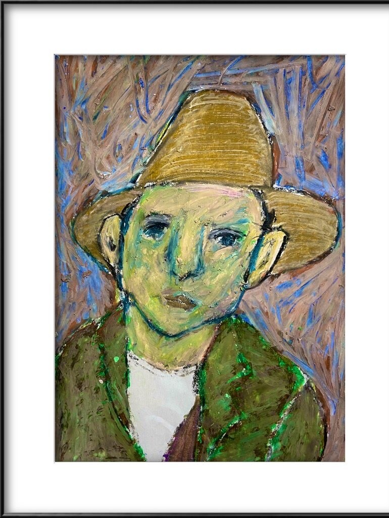 モディリアーニ風の洋画タッチで似顔絵描きます sns,オークションサイト等で過去200点近く絵を売りました イメージ9