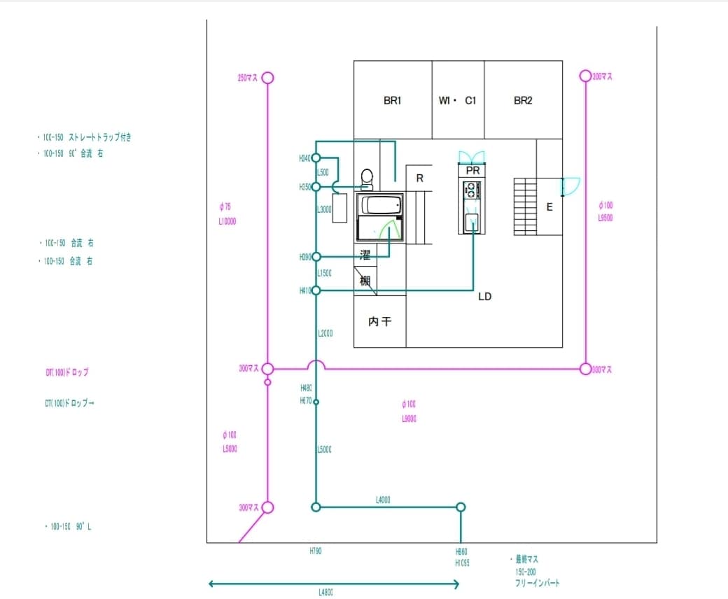 jw-cadで簡単な間取りを作成致します 簡単な間取り、図面の作成ならお任せください(^^) イメージ4