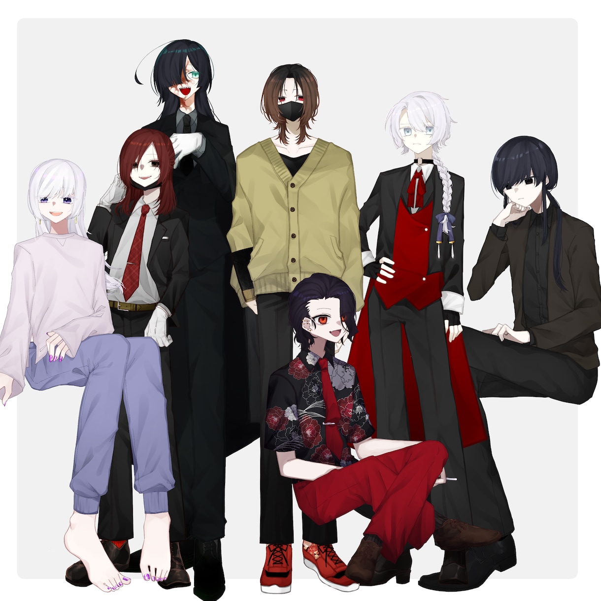 TRPGやIRIAMに使える立ち絵描きます あなただけのオリジナルの立ち絵を イメージ3