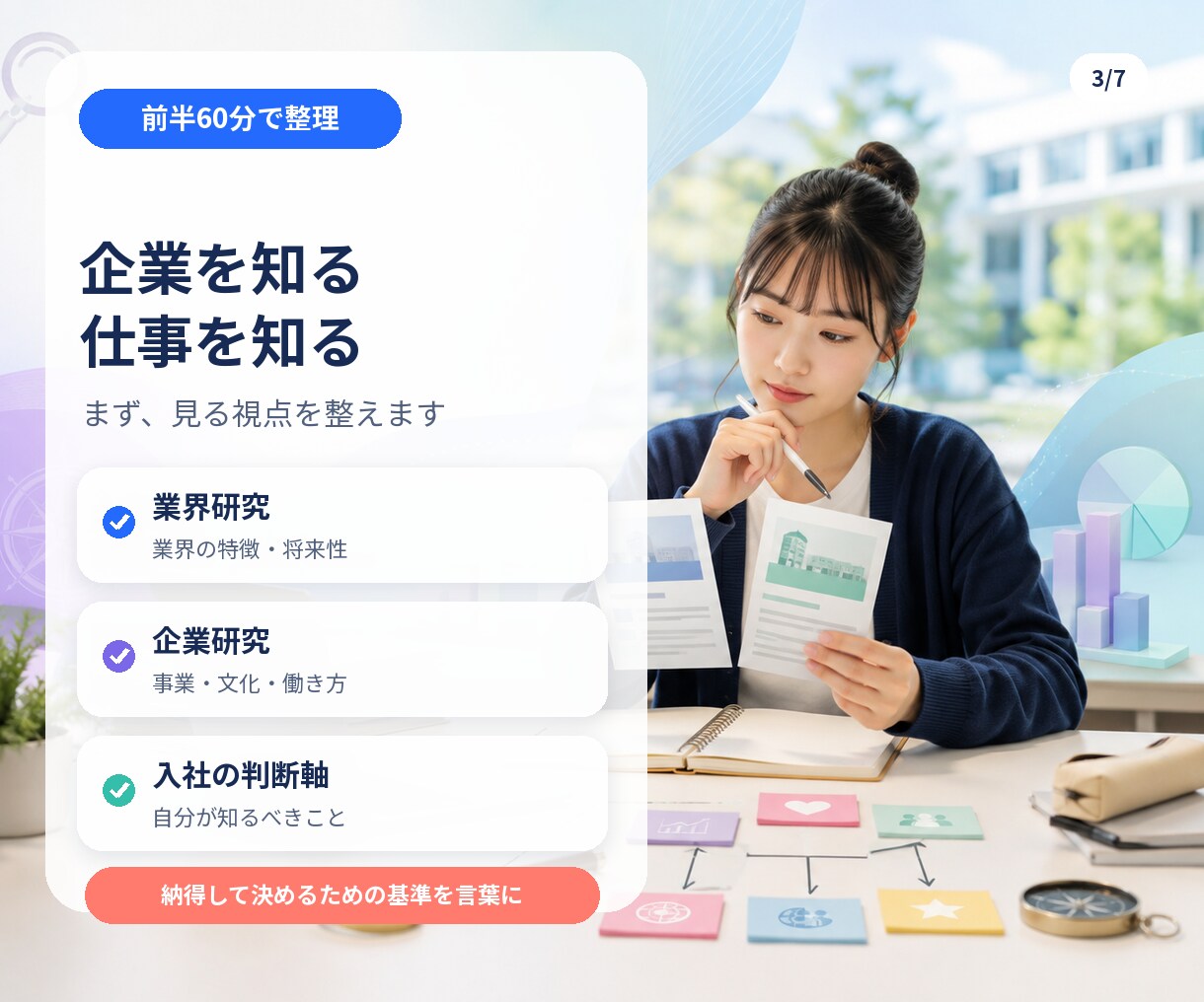重要「特にありません」卒業！刺さる逆質問設計します 「誰に何を聞くか」まで入社判断に効く【逆質問】を設計します！ イメージ3
