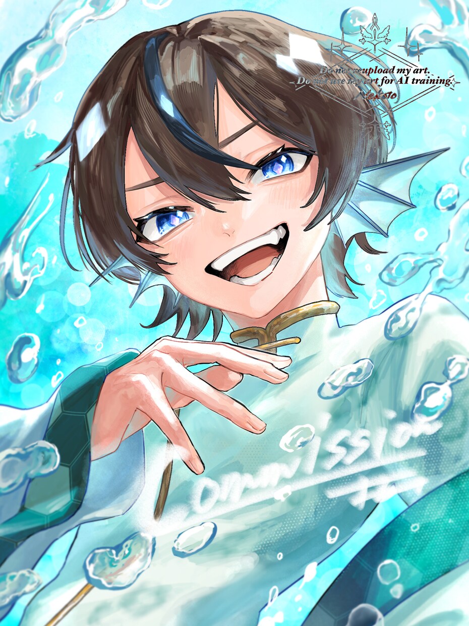 厚塗りで重厚感のある1枚絵描きます 見応えたっぷり！キャラクターの魅力を最大限に引き出します！ イメージ6