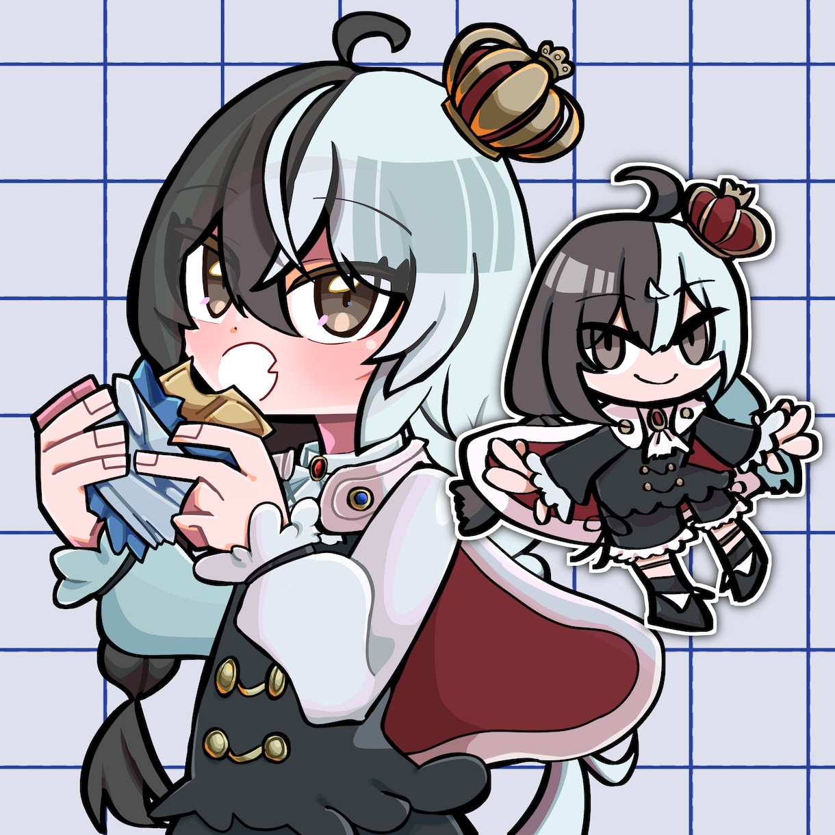 太線×ポップなデフォルメキャラ描きます 太線とぱきっとした色のポップなデフォルメイラストを制作します イメージ7