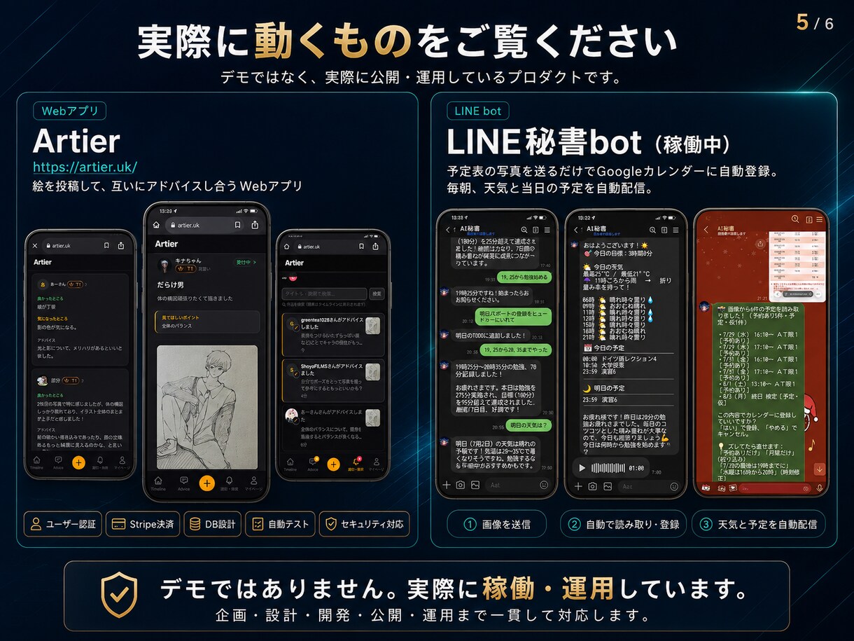 安全で高品質な業務アプリ開発を行います DXで効率化し売り上げと利益につながる イメージ5