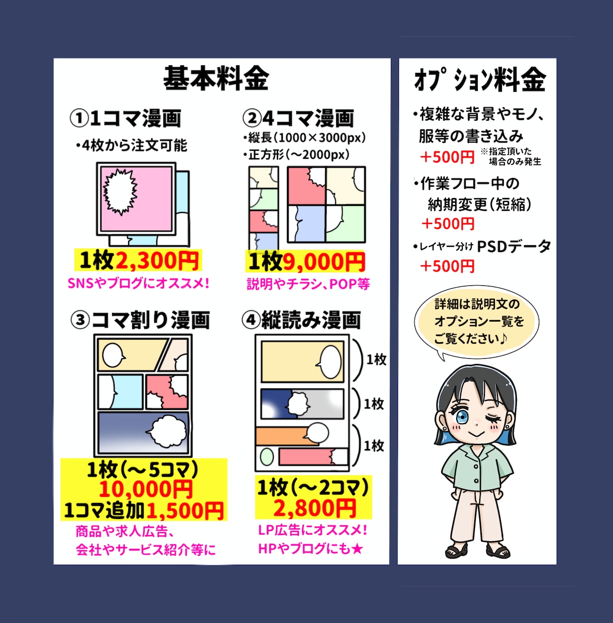 伝わる広告漫画でweb集客・売上upに貢献します 愉快なデフォルメ漫画★LP、チラシ、ブログ、SNS広報に！ イメージ9