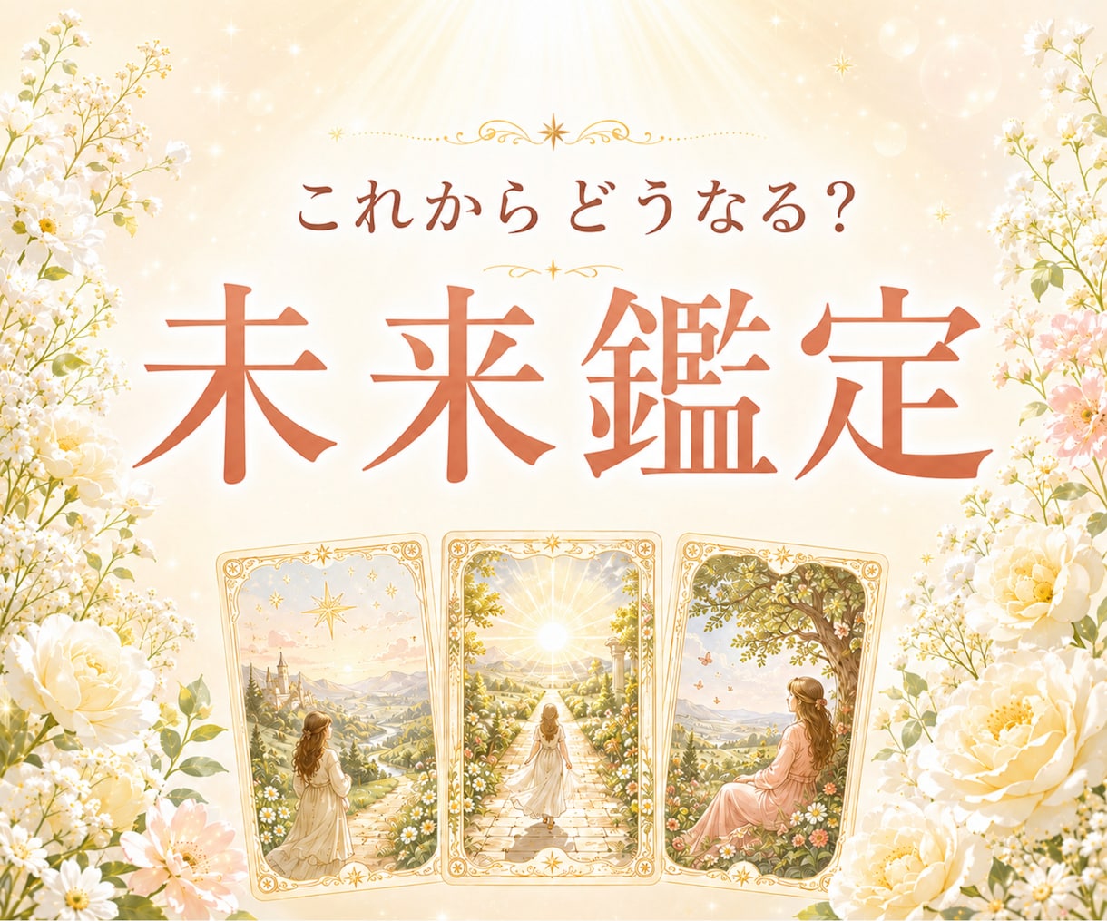 今引き寄せやすい未来をタロットで読み解きます 恋愛・仕事・人間関係などの“近未来とヒント”をタロットで鑑定 イメージ1