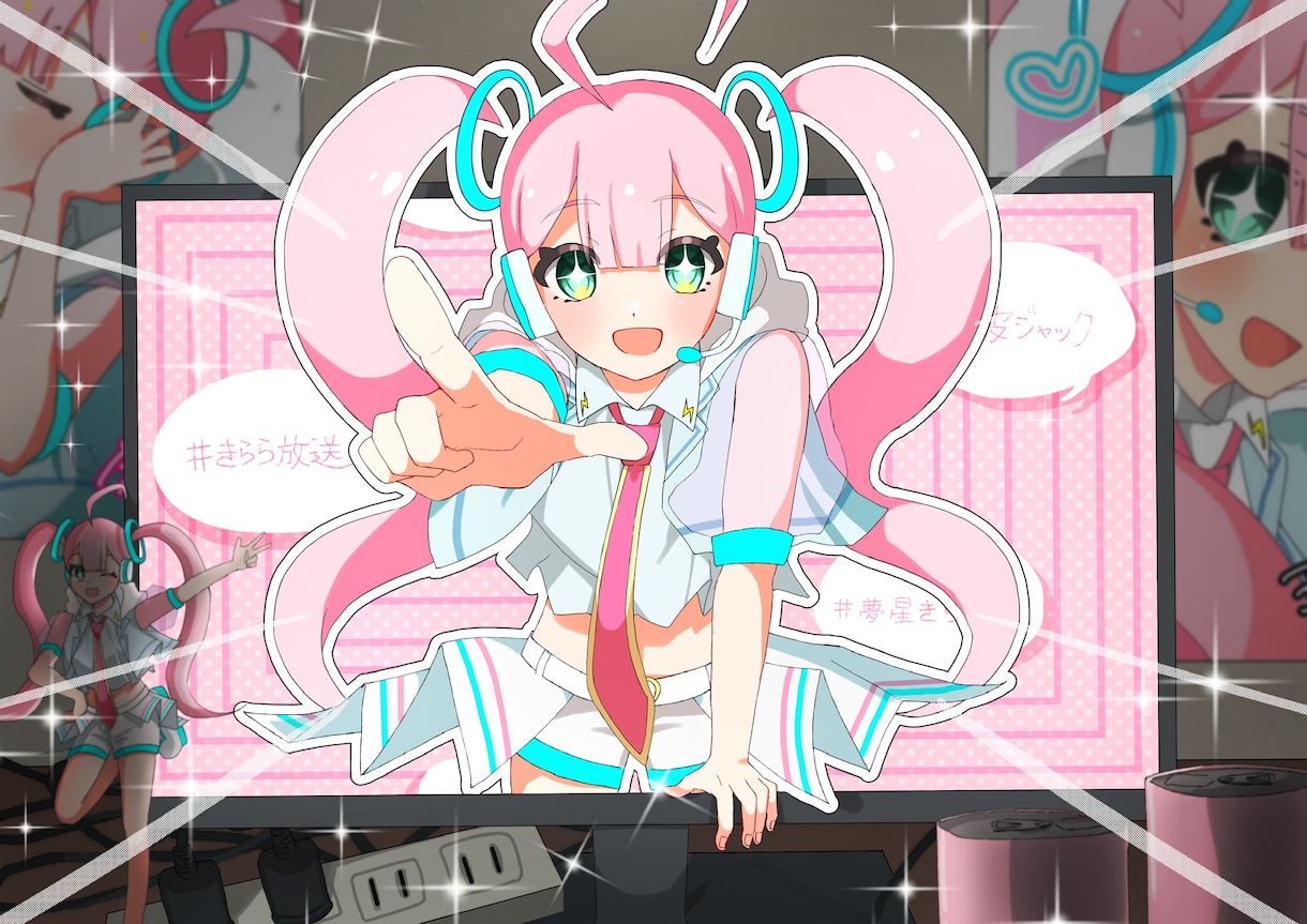 アイコン・立ち絵等幅広く制作いたします デフォルメチックな可愛いイラストが得意です！ イメージ2