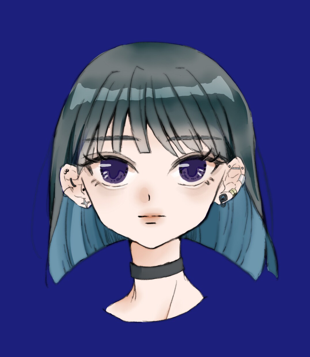 少女漫画系の可愛らしいアイコン描きます キラキラでサラサラでうるうるなイラストをお探しの方どうぞ！ イメージ8