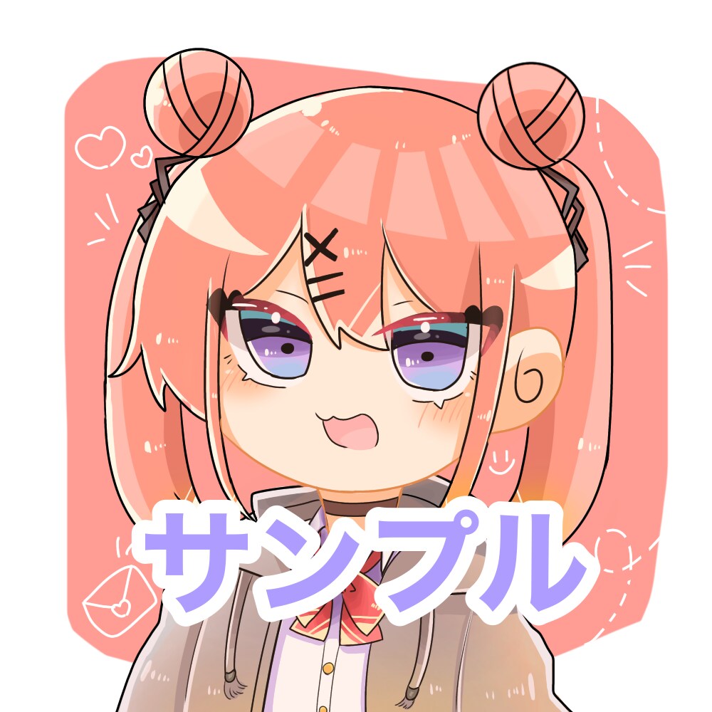 あなたの目を引く可愛いミニキャラアイコンを描きます 最高のミニキャラアイコンをお届けいたします！！ イメージ2