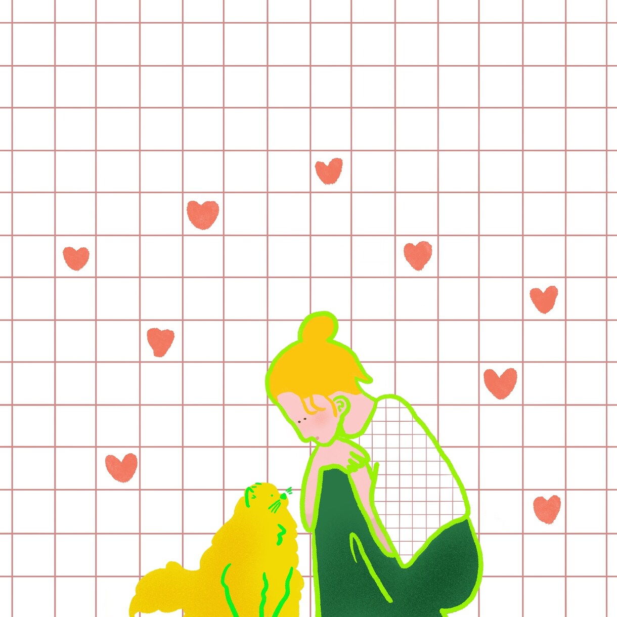 個性的で元気の出る色のイラスト描きます なんだか元気が出るイラスト！描いてます！ イメージ1