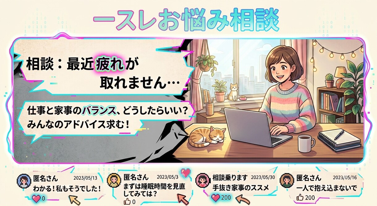 友達感覚でOK!1往復あなたの味方します 人間関係〜恋のモヤモヤまで！24時間以内に本音で返します イメージ1