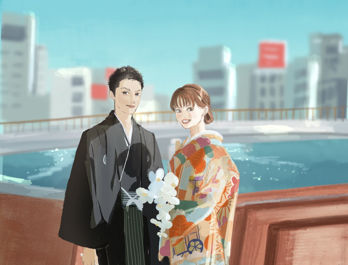 ウェルカムボードにピッタリのイラストを作成します 暖かい雰囲気のイラストで、ウェルカムボードを飾ります！ イメージ4