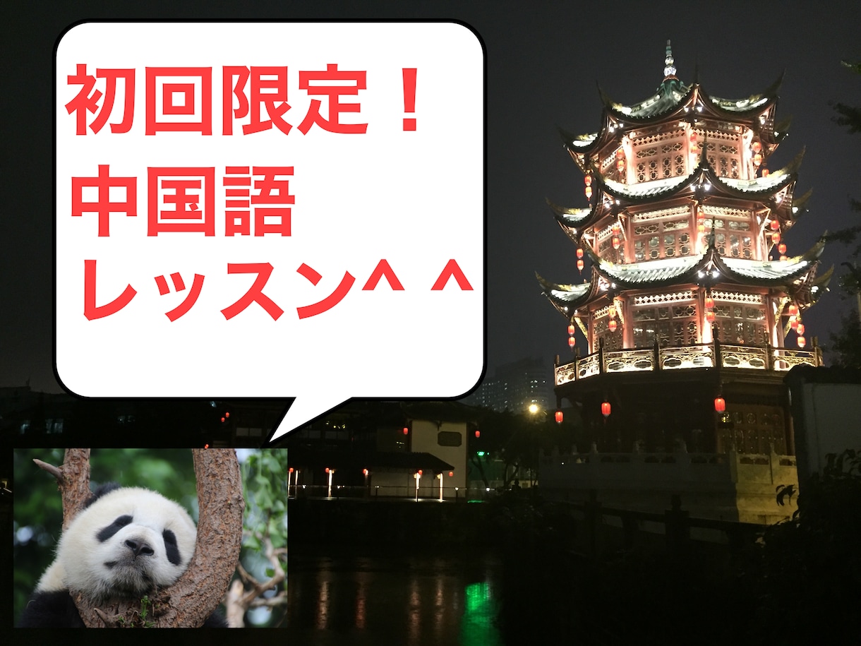 初心者限定、中国語発音レッスンします このサービスでは短時間でも効果を実感できる自信あります^_^ イメージ1